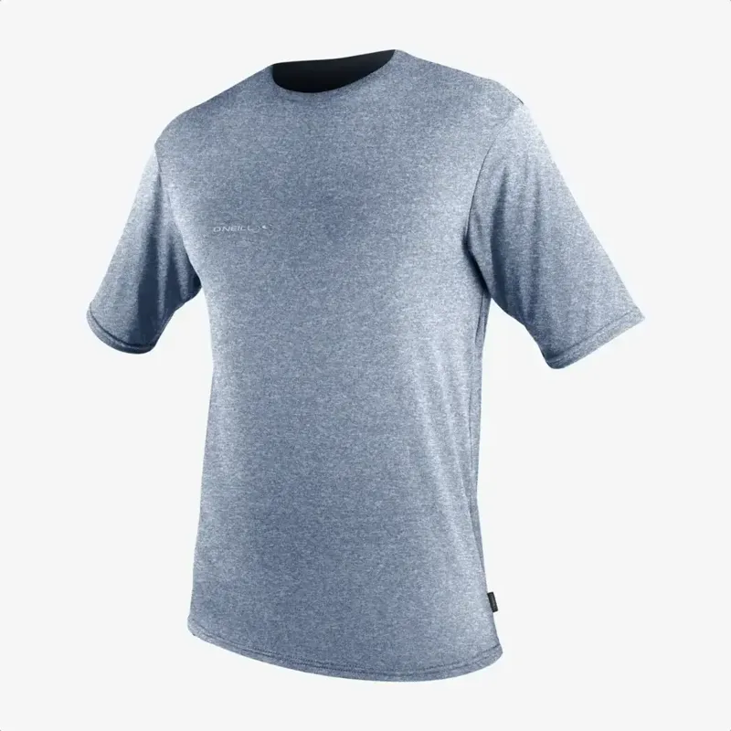 O'Neill Clothing Hybrid Short Sleeve Sun Shirt in Cadet Blue