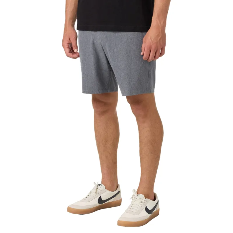 O'Neill Clothing Reserve Heather Hybrid Short 19 inch in Heather Grey-1