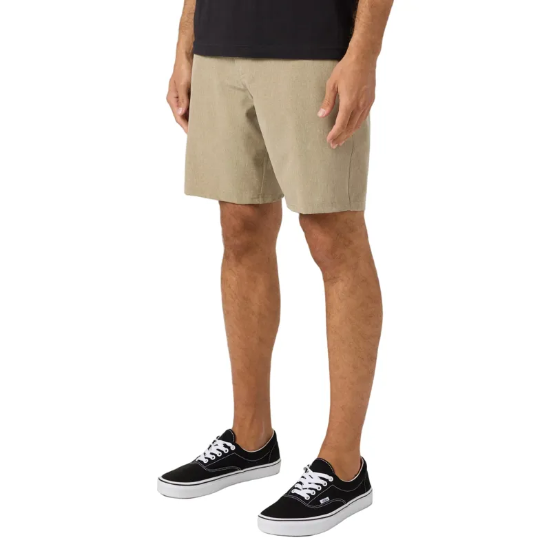 O'Neill Clothing Reserve Heather Hybrid Short 19 inch in Heather Khaki-1