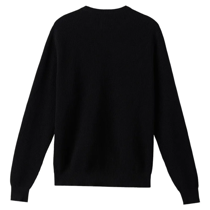 O'Neill O'Riginals Roscoe Waffle Sweater in Black-5