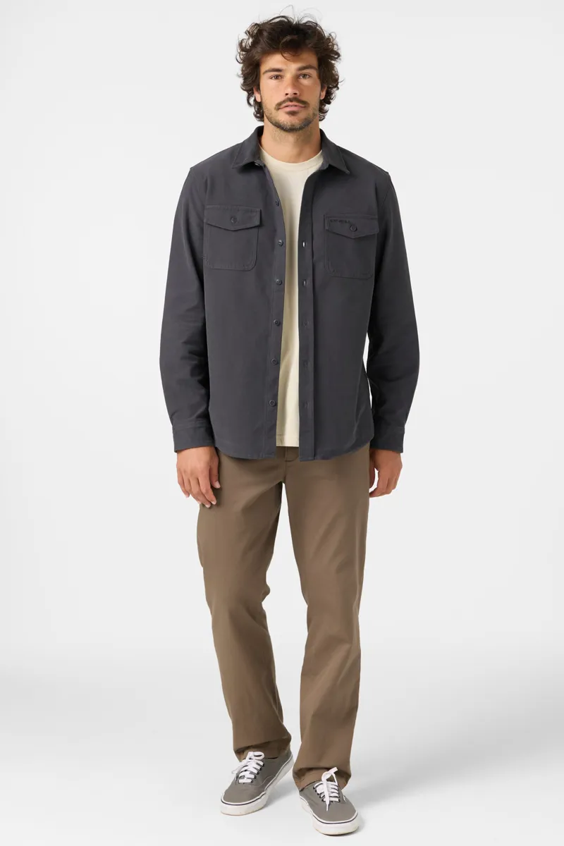 O'Neill Clothing Unified Overshirt in Phantom-1