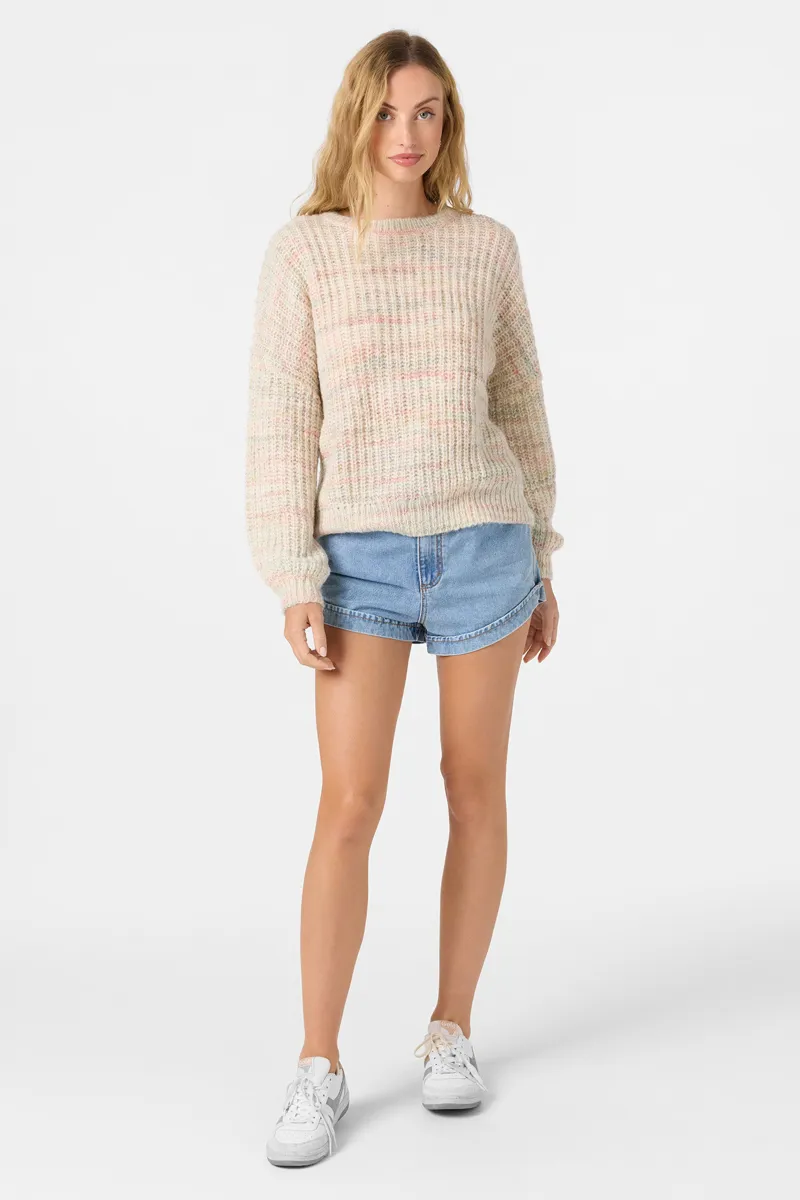 O'Neill Clothing Women's Bayou Sweater in Multi Color