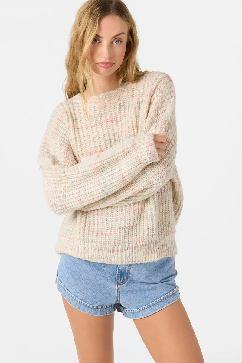 O'Neill Clothing Women's Bayou Sweater in Multi Color-4