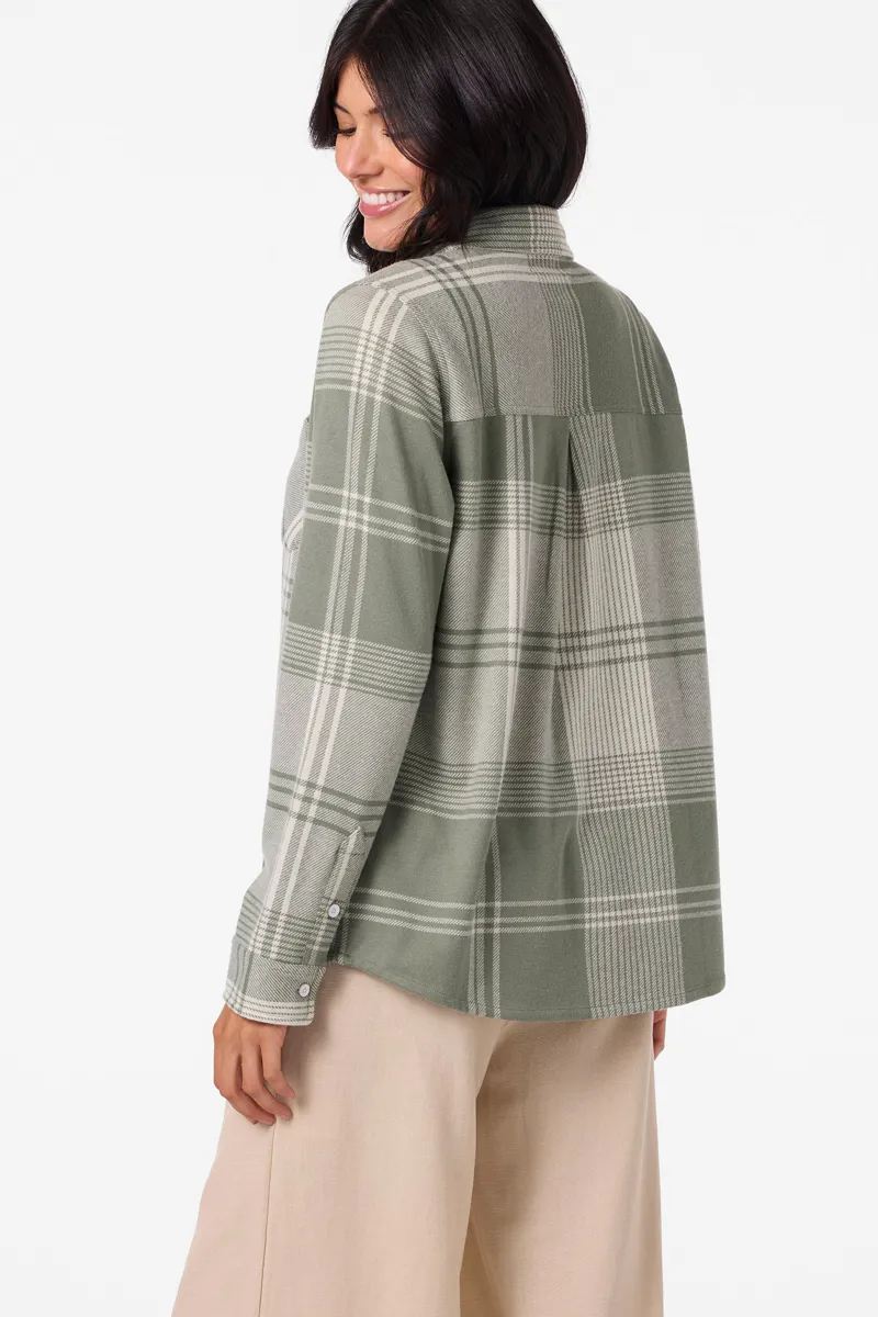 O'Neill Clothing Women's Jorgina Shirt in Sea Spray-1