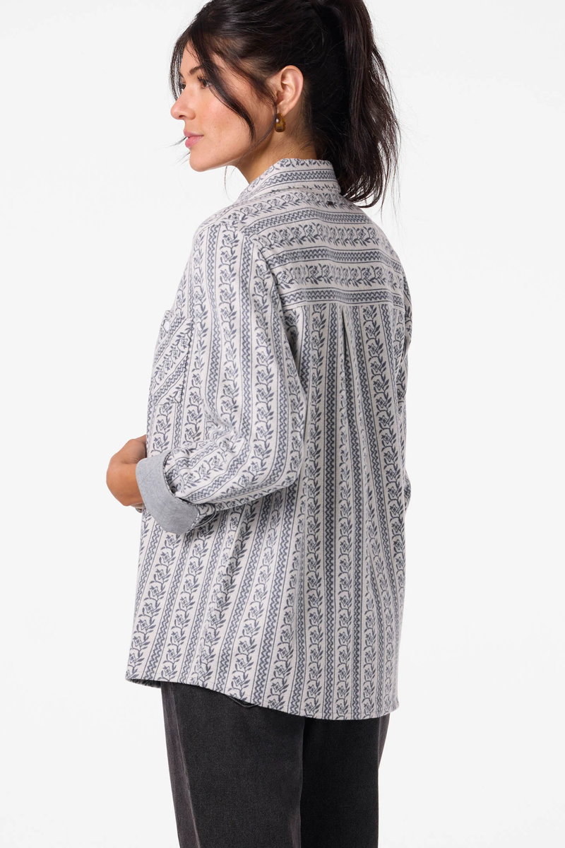 O'Neill Clothing Women's Jorgina Shirt in Winter White-1