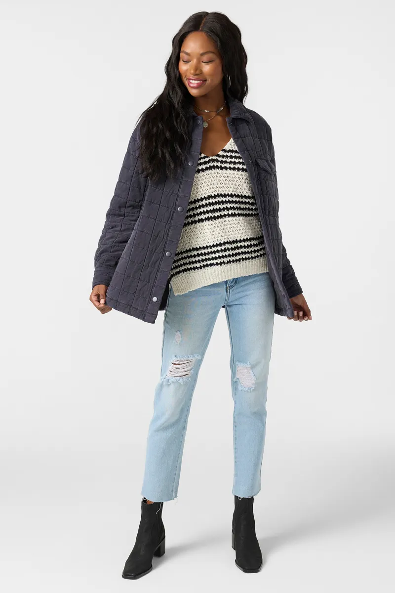 O'Neill Clothing Women's Rya Jacket in Washed Black