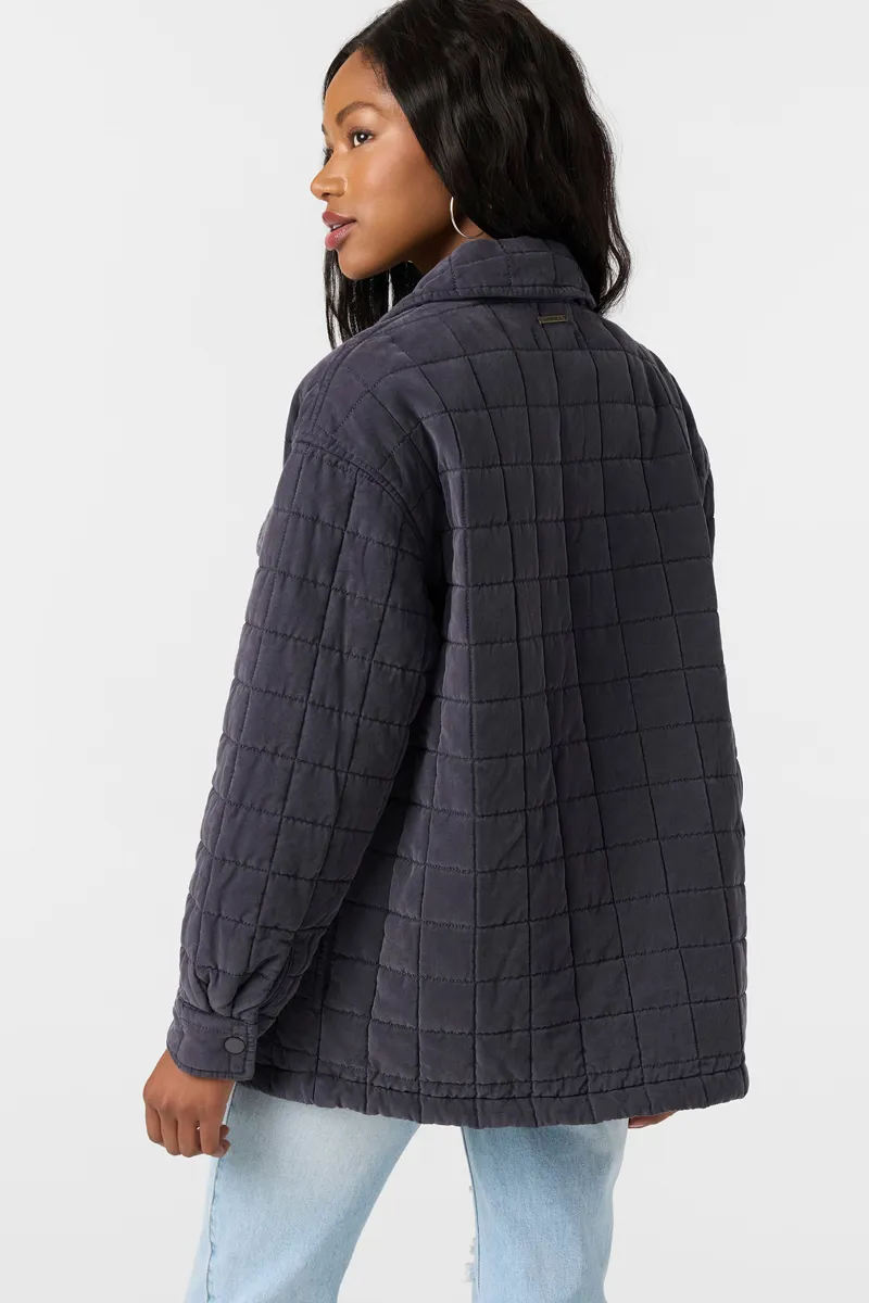 O'Neill Clothing Women's Rya Jacket in Washed Black-4