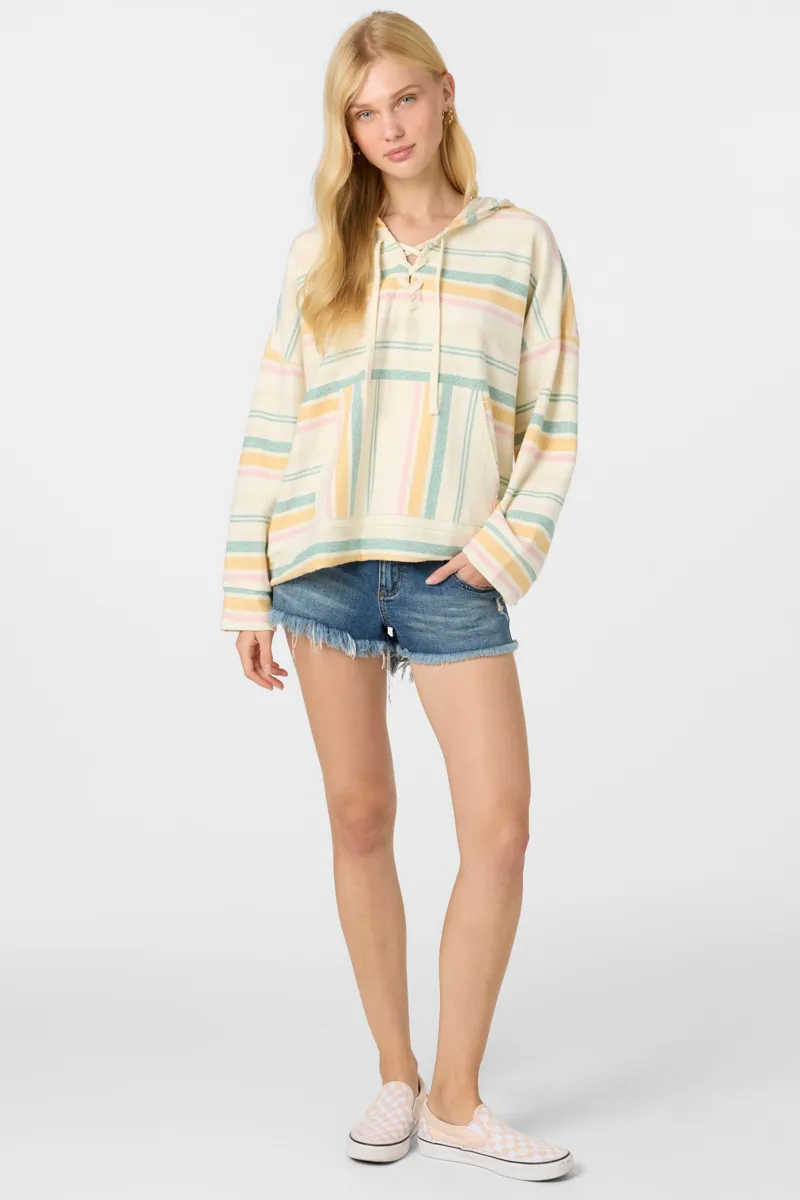 O'Neill Clothing Women's Solstice Hoody in Winter White