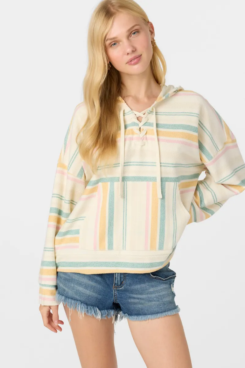 O'Neill Clothing Women's Solstice Hoody in Winter White-1