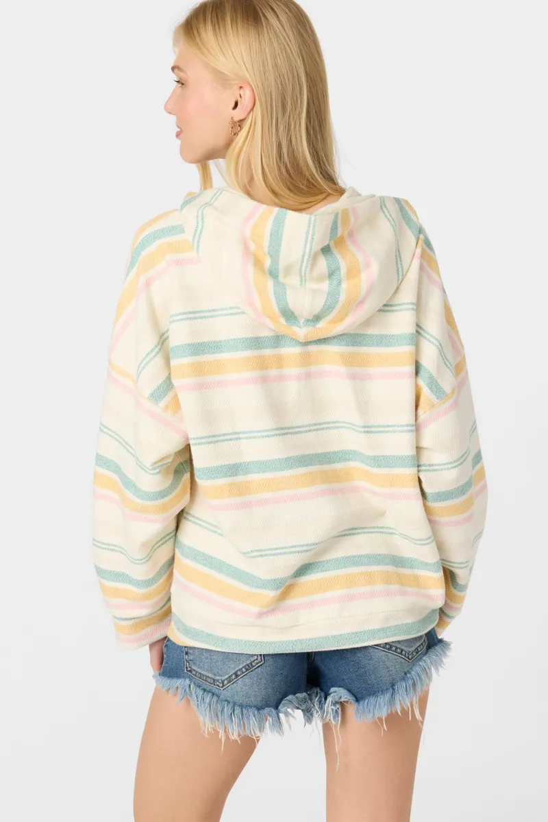 O'Neill Clothing Women's Solstice Hoody in Winter White-2