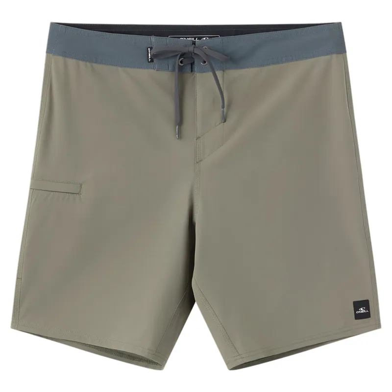 O'Neill Clothing Hyperfreak Heat Boardshorts 19 inch in Mulled Basil