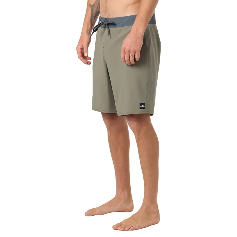O'Neill Clothing Hyperfreak Heat Boardshorts 19 inch in Mulled Basil-2