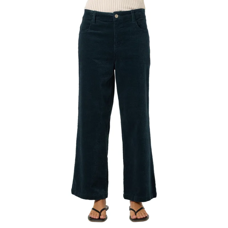 O'Neill Clothing Women's Langford Cord Pant in Slate-3