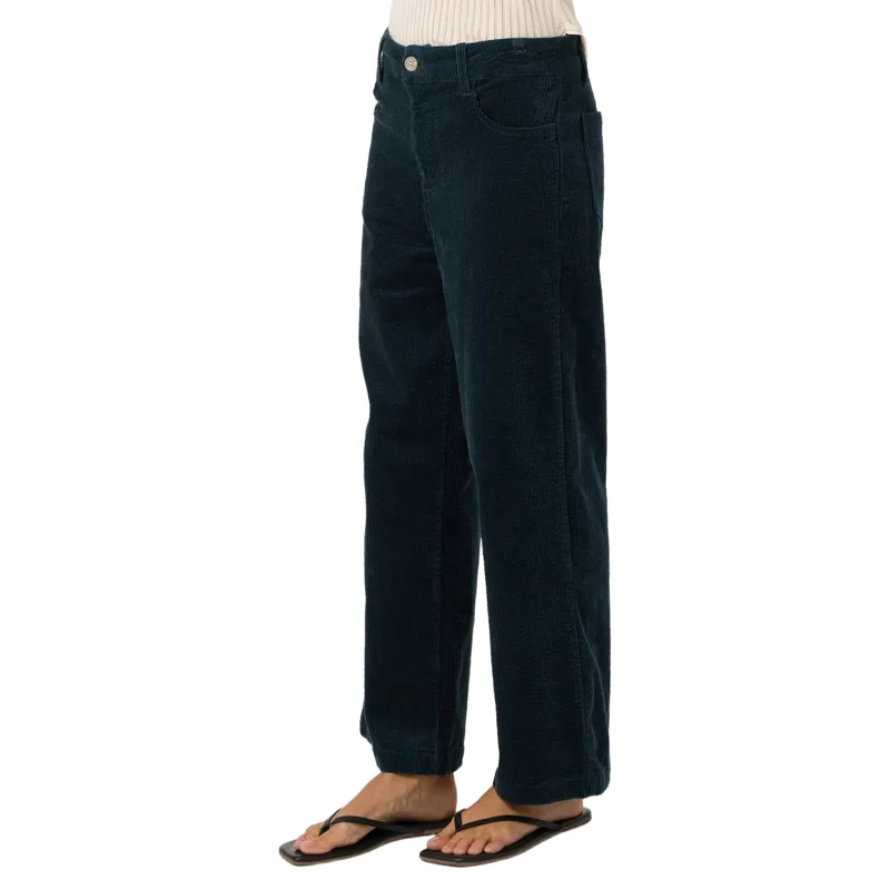 O'Neill Clothing Women's Langford Cord Pant in Slate-4