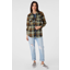 O'Neill Clothing Women's Zuma Super Fleece Flannel in Lint