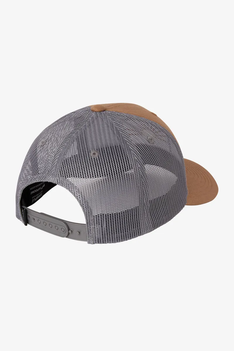 O'Neill Headquarters Trucker Hat in Dark Khaki-1
