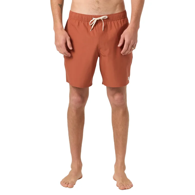 O'Neill Lennox Hermosa Solid Volley 17 inch Swim Trunks in Chutney-2
