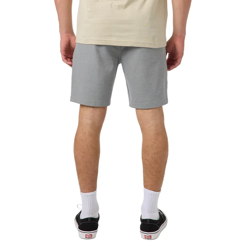 O'Neill Reserve Light Check Hybrid Shorts 18 inch in Dark Shadow-3