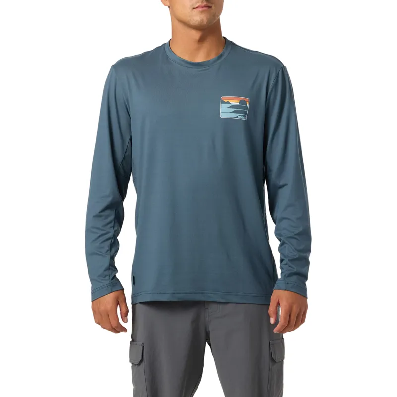 O'Neill Dawn UPF Long Sleeve Tee in Dark Slate-3