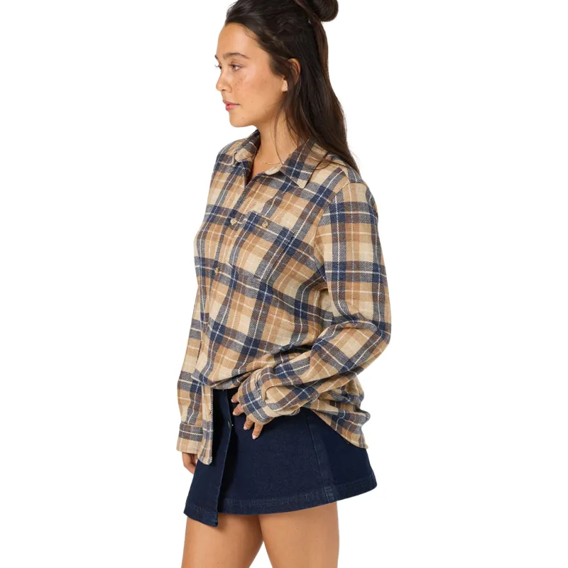 O'Neill Women's Jorgina Long Sleeve Knit Top in Woodshack-3