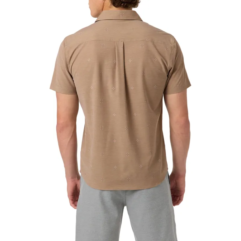 O'Neill TRVLR UPF Traverse Short Sleeve Standard Fit Shirt Dark Khaki-3