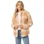 O'Neill Women's Zuma High Pile Jacket in Peach Light