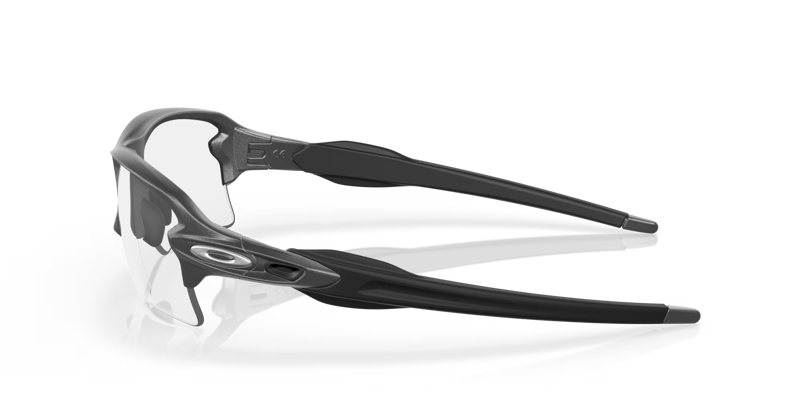 Oakley Flak 2.0 XL Steel Frame Clear to Black Iridium Photochromic-2