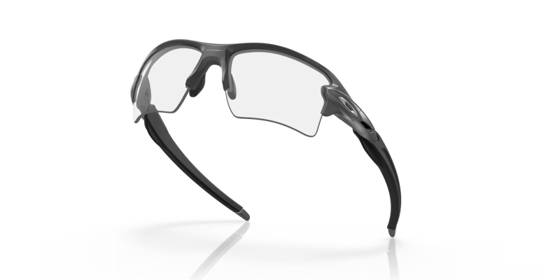 Oakley Flak 2.0 XL Steel Frame Clear to Black Iridium Photochromic-3