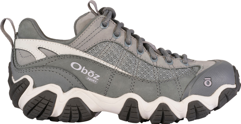 Oboz Women's Firebrand II Low Waterproof in Dapple Grey
