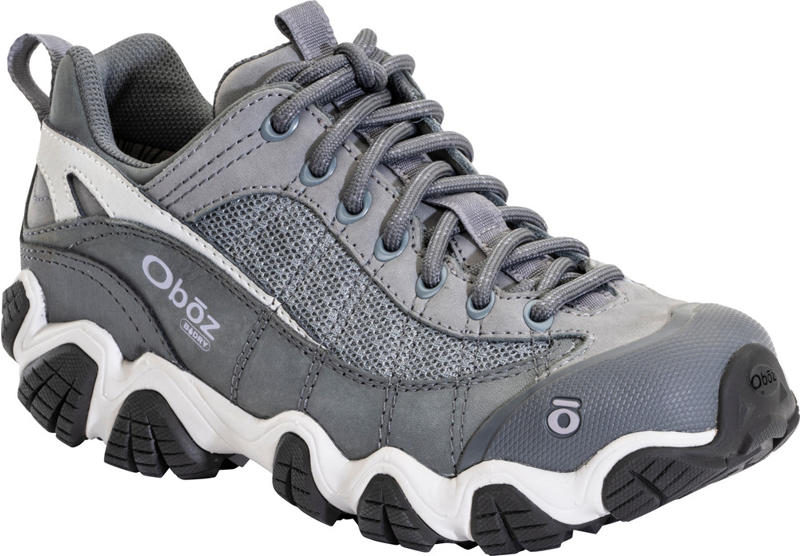 Oboz Women's Firebrand II Low Waterproof in Dapple Grey-1