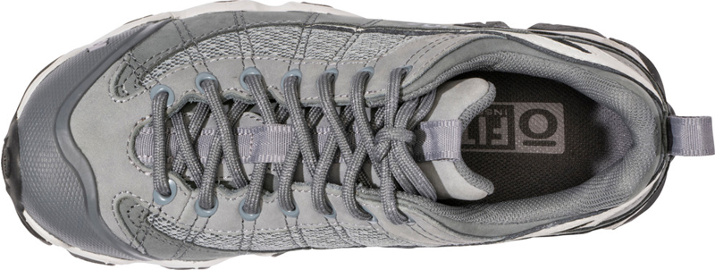 Oboz Women's Firebrand II Low Waterproof in Dapple Grey-2