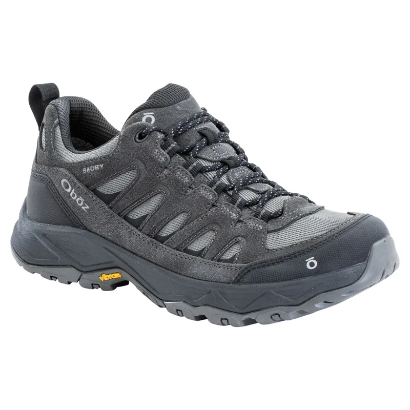 Oboz Sawtooth Ascent Low B-Dry in Charcoal-1
