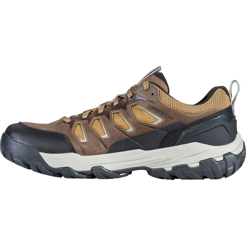 Oboz Sawtooth X Pro Low GTX Hiking Shoe in Tadpole-2