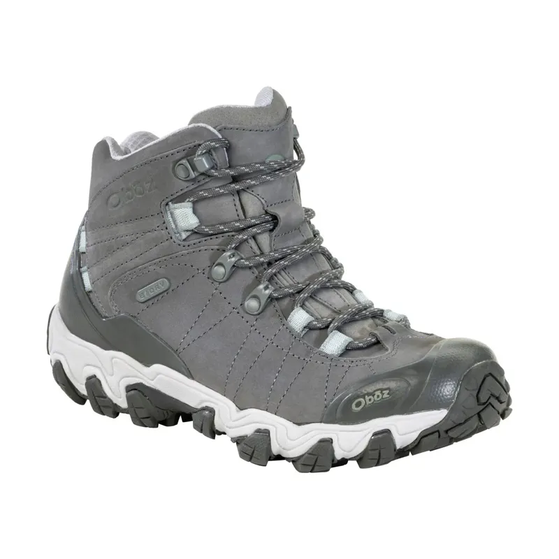 Oboz Women's Bridger Mid B-Dry in Hazy Gray-1