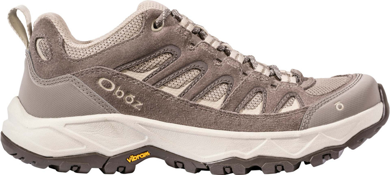 Oboz Women's Sawtooth Ascent Low Waterproof Hiking Shoe in Rockfall