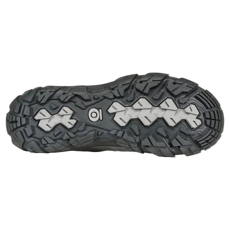 Oboz Women's Sawtooth X Low Waterproof Hiking Shoe in Hazy Gray-4