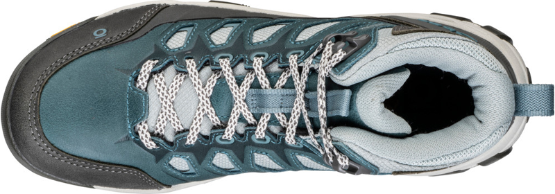 Oboz Women's Sawtooth X Pro Mid GTX Hiking Boots in North Sea-3