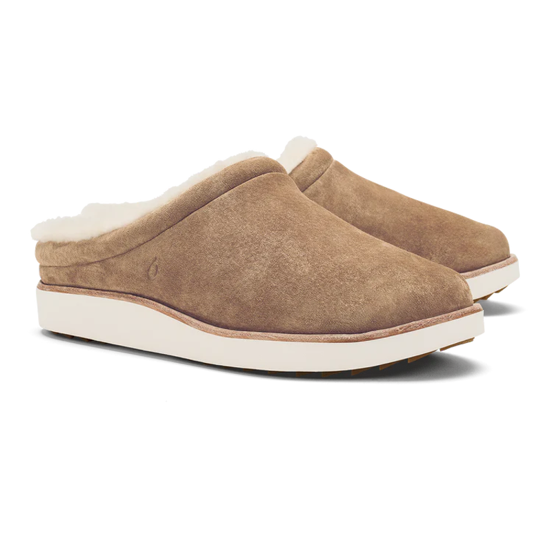 Olukai Women's Mani Mule Slipper in Tan/Golden Sand-2