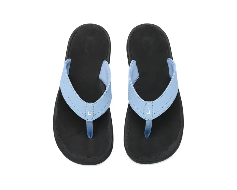 OluKai Women's Ohana Sandal in Ocean Fog/Black-2