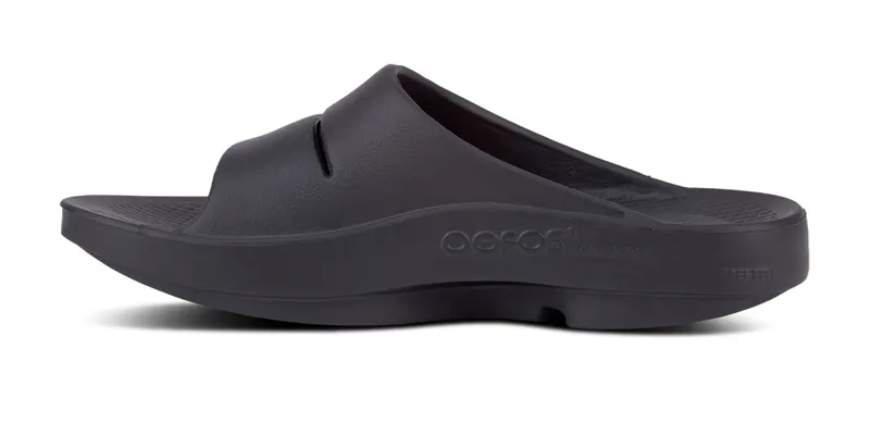 Oofos OOahh Slide in Black-3