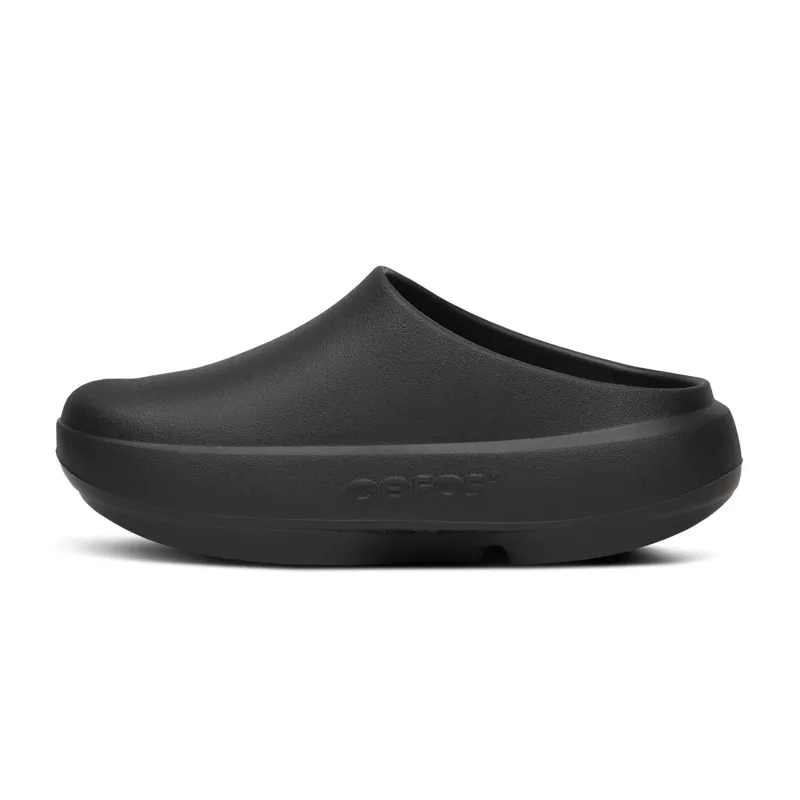 Oofos OOcloog Plus Clog in Black-2