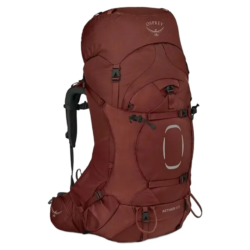 Osprey Aether 65 in Acorn Red