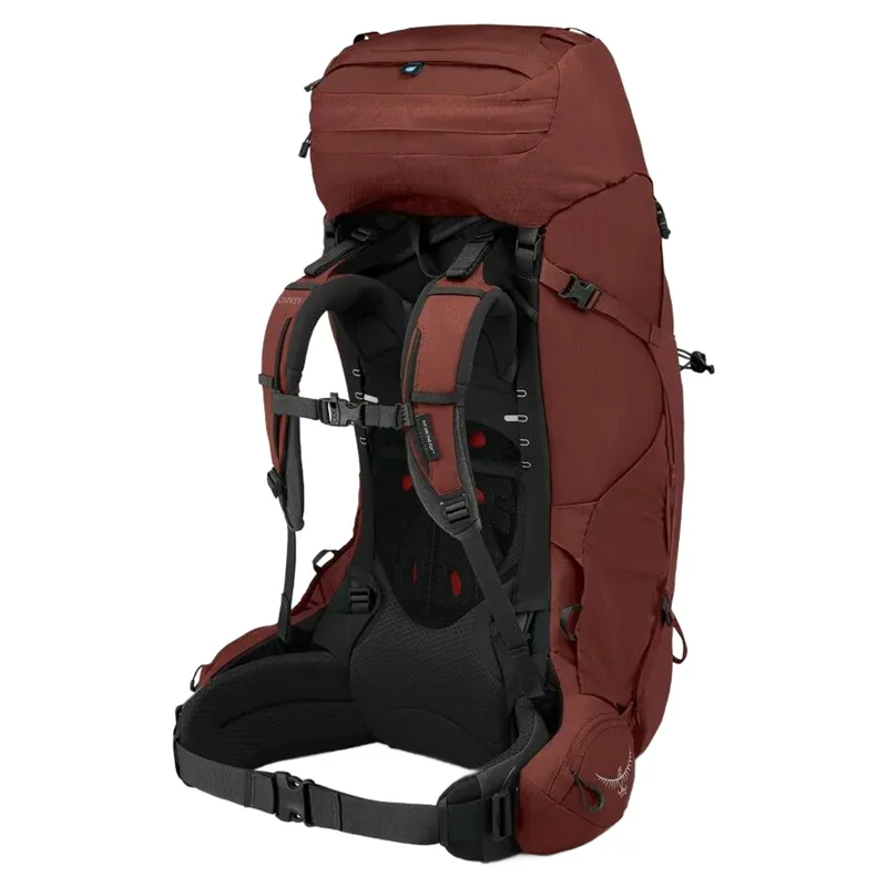 Osprey Aether 65 in Acorn Red-1