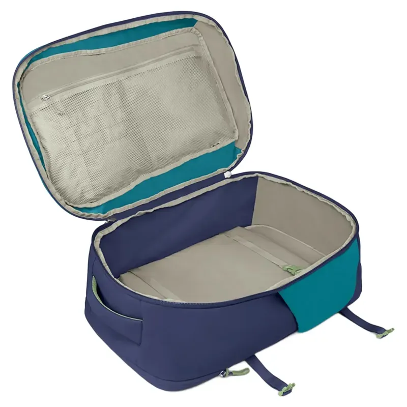 Osprey Daylite Carry-On Travel Pack 44L in Blue Spikemoss/Alkaline-2