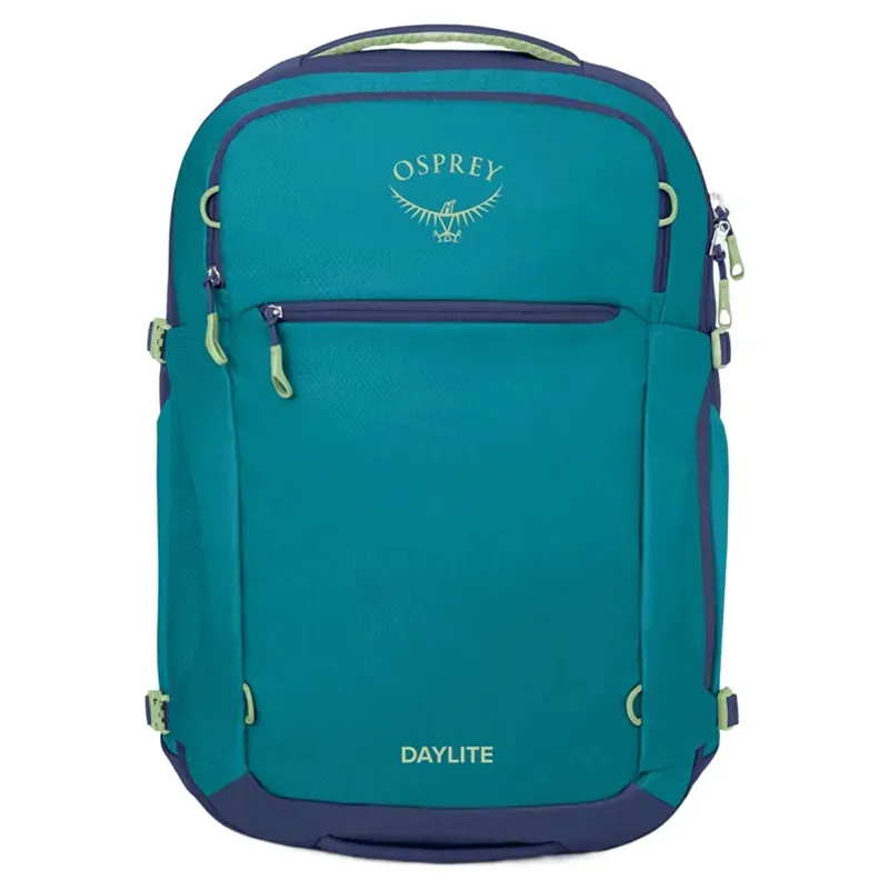 Osprey Daylite Carry-On Travel Pack 44L in Blue Spikemoss/Alkaline-3