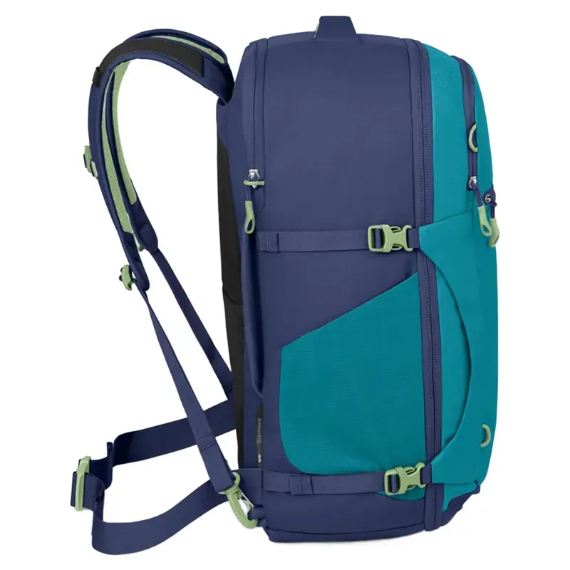 Osprey Daylite Carry-On Travel Pack 44L in Blue Spikemoss/Alkaline-4