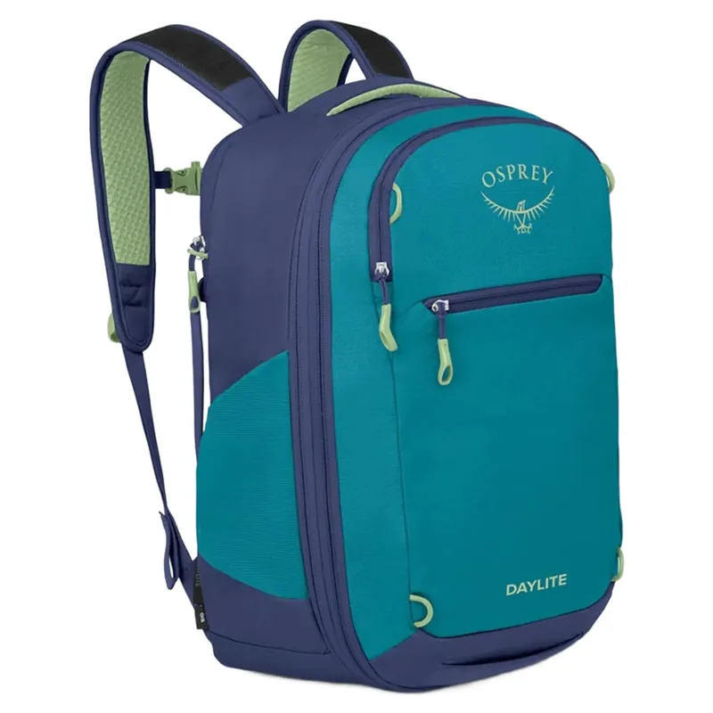 Osprey Daylite Expandable Travel Pack 26+6 in Blue Spikemoss/Alkaline