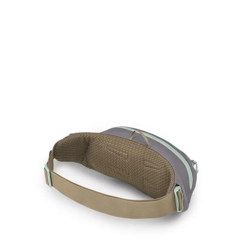 Osprey Daylite Waist Pack in Soundwave Grey and Latte Brown-2