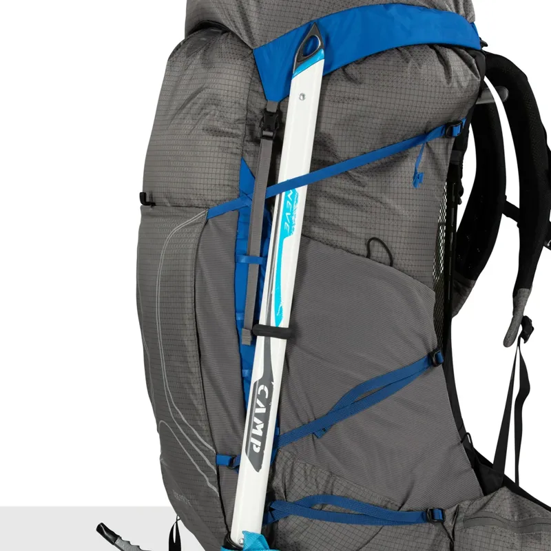 Osprey Exos Pro 55 Backpack in Dale Grey/Agam Blue-2