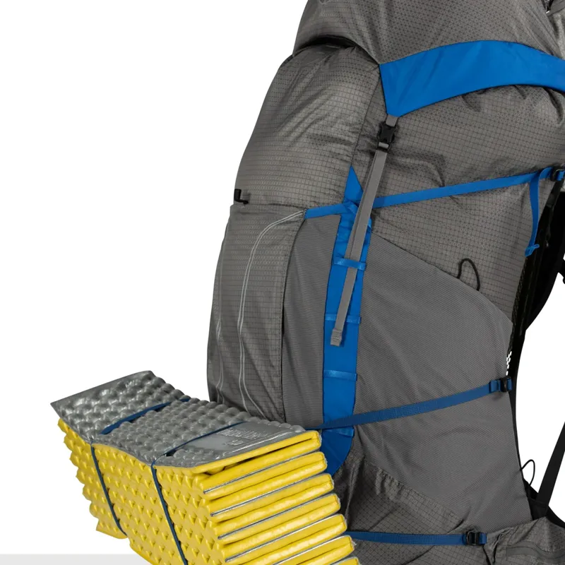 Osprey Exos Pro 55 Backpack in Dale Grey/Agam Blue-3